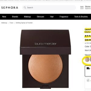 Laura Mercier‎ Radiance Baked Powder Bronze Contour Highlight Compact